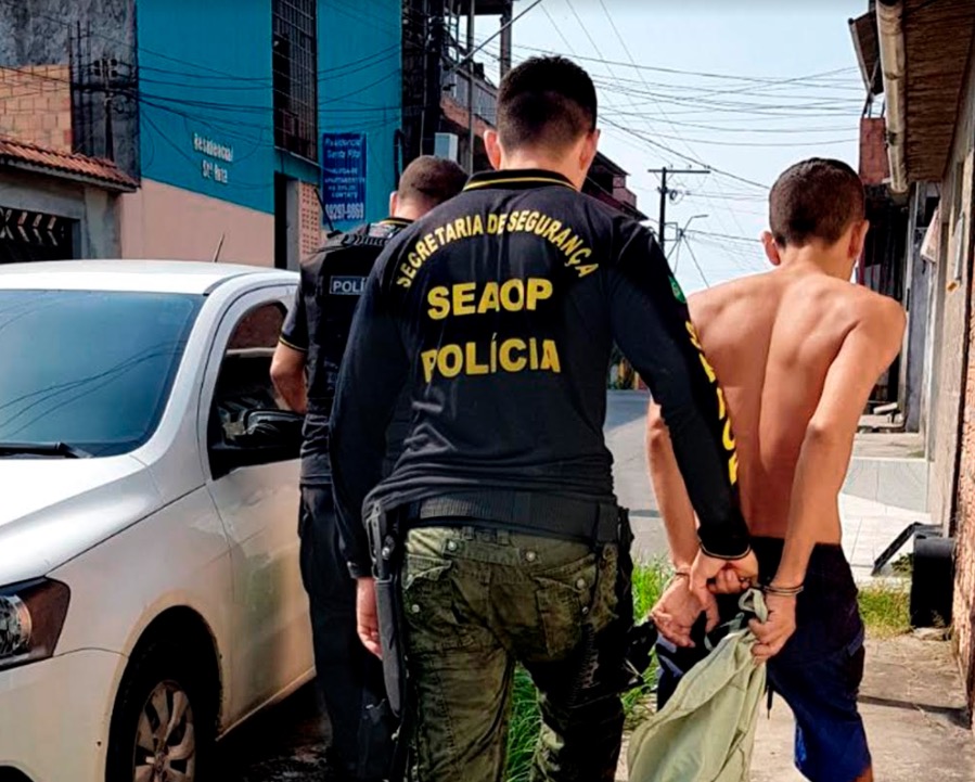 Foragido do Compaj é recapturado em Manaus 10 meses após fuga em massa