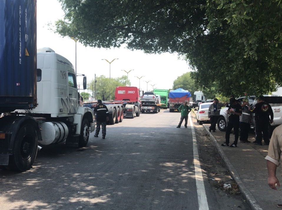 Operação ‘Carga Pesada’ do Detran retira 11 carretas irregulares de circulação 