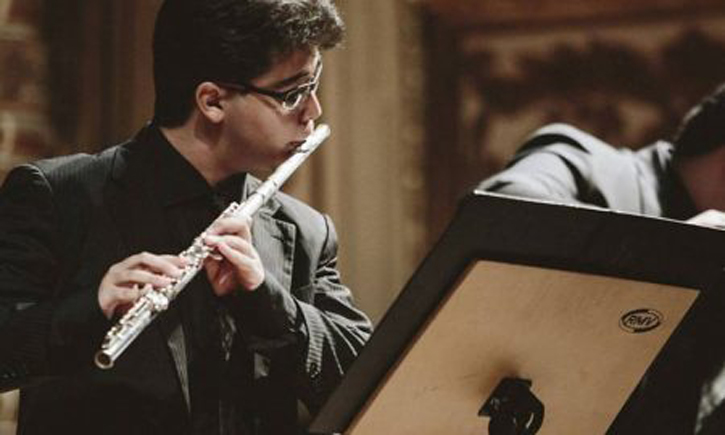 Rodrigo Acioli faz recital de flauta transversal neste fim de semana