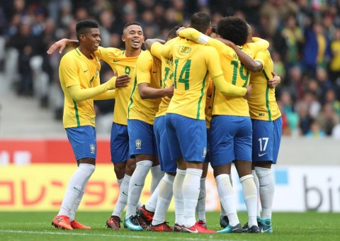 Brasil vence Japão com placar de 3x1
