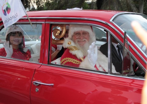 Sumaúma Park Shopping recebe Papai Noel com mega programação