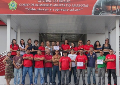 Corpo de Bombeiros forma mais uma turma de servidores brigadistas
