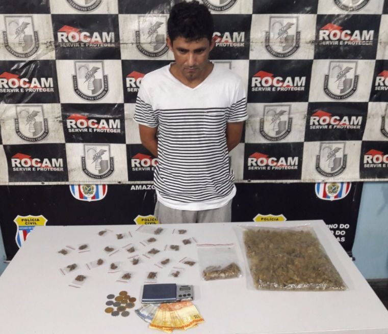 Homem preso em flagrante com maconha revela que fazia ‘delivery’ para universitários