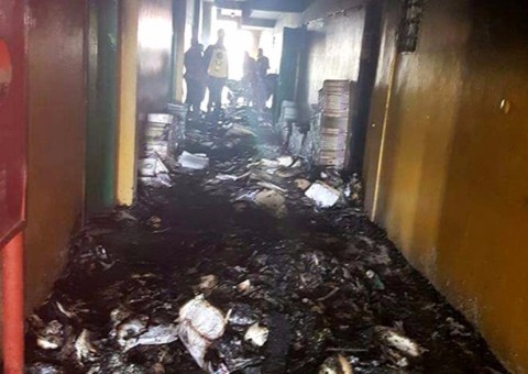 Escola é destruída após incêndio criminoso no Amazonas