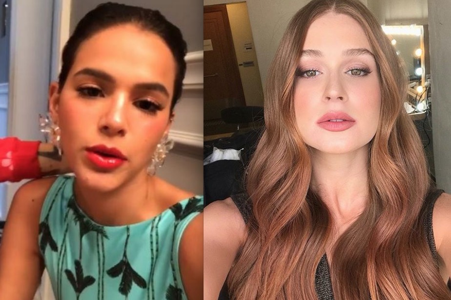 Bruna Marquezine se emociona com vídeo de Marina Ruy Barbosa: 'quase chorei'