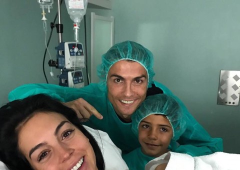 Nasce Alana Martina, quarta filha de Cristiano Ronaldo 
