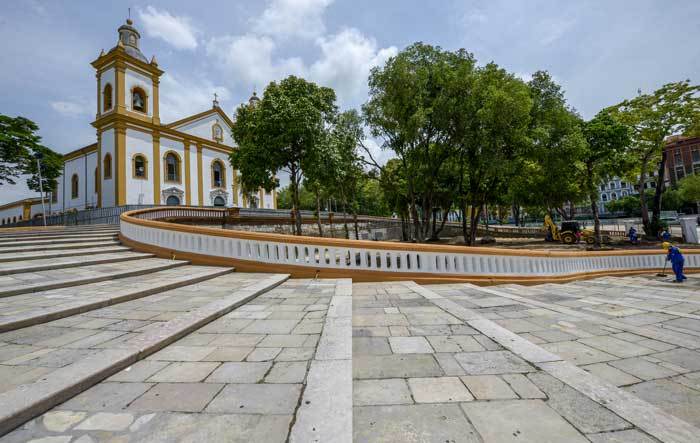 Após quatro anos em obras, Praça da Matriz será entregue a população nesta quarta