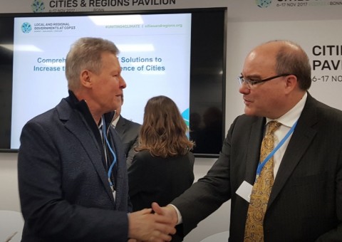 Arthur Neto se reúne com secretário da ONU e discute produção de energia limpa em Manaus