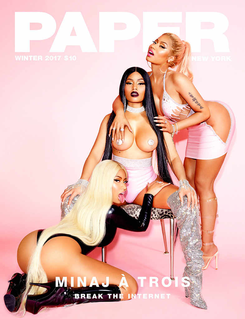 Com foto pornográfica, Nicki Minaj faz sexo oral em si mesma e quebra a internet