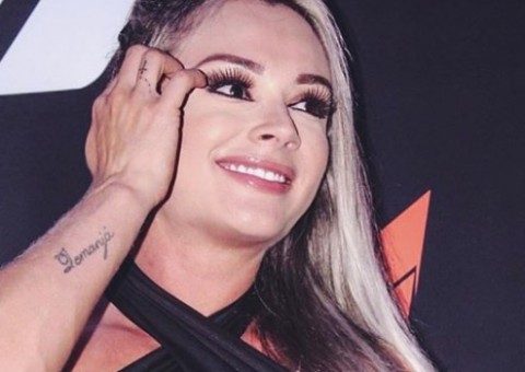 Tatuagem de Umbanda causa polêmica em foto de Juju Salimeni