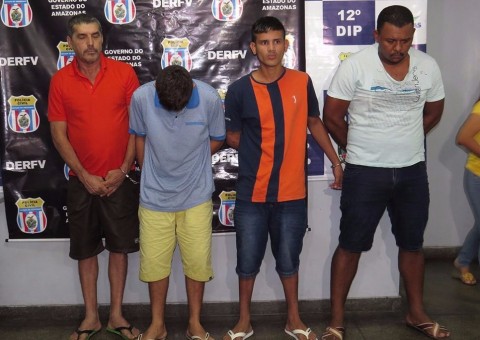 Grupo procurado por roubo a distribuidora de bebidas é preso em Manaus