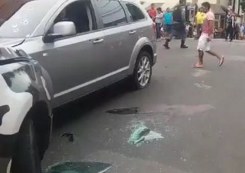 Novo tiroteio no Centro de Manaus deixa ao menos cinco baleados