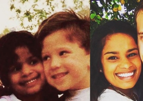 Aos 3 anos, ele falou que iria se casar com ela e cumpre promessa