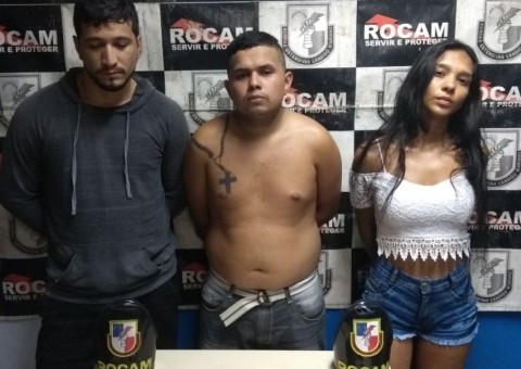 Trio é preso suspeito de fazer arrastões na Zona Leste de Manaus