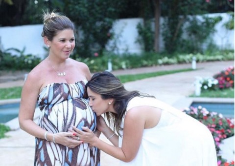 Nasce nono neto de Silvio Santos, filho de Daniela