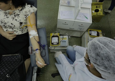 Estado treina profissionais para garantir qualidade nas transfusões de sangue