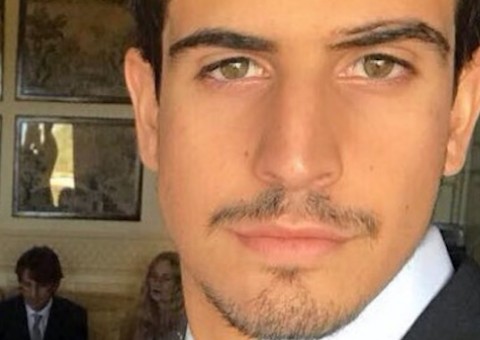 Filho de Edson Celulari comemora aniversário de namoro com herdeira bilionária: 'eu te amo'