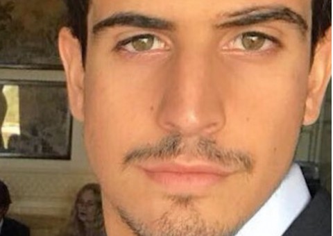 Filho de Edson Celulari comemora namoro com foto de beijão em herdeira bilionária  