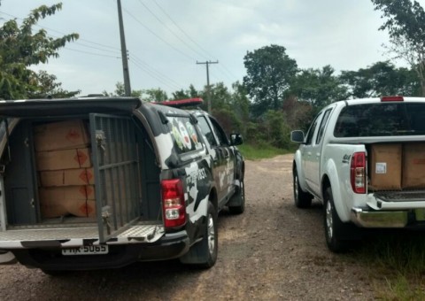 No Amazonas, mais de meia tonelada de explosivos fora da validade é apreendida