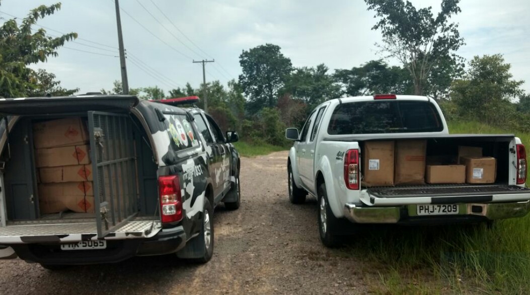 No Amazonas, mais de meia tonelada de explosivos fora da validade é apreendida