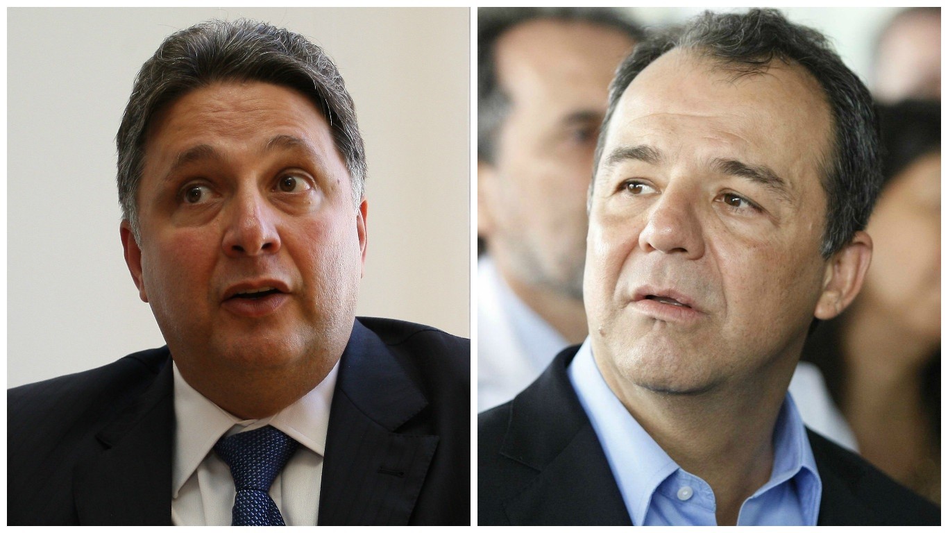 Garotinho e Cabral devem se encontrar no banho de sol na prisão em Benfica 