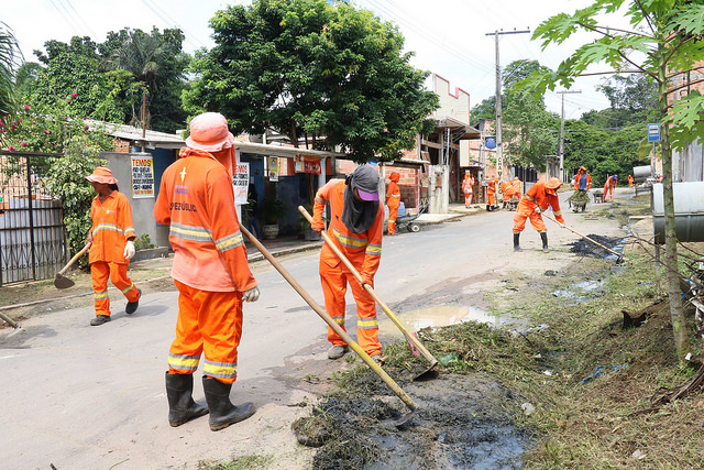 Prefeitura avança com mutirão de limpeza no Parque Riachuelo