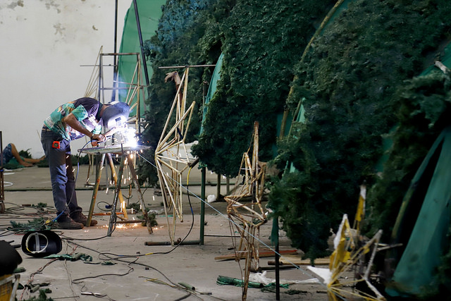 Árvore de Natal 'gigante' será entregue à população neste sábado na Cidade Nova 