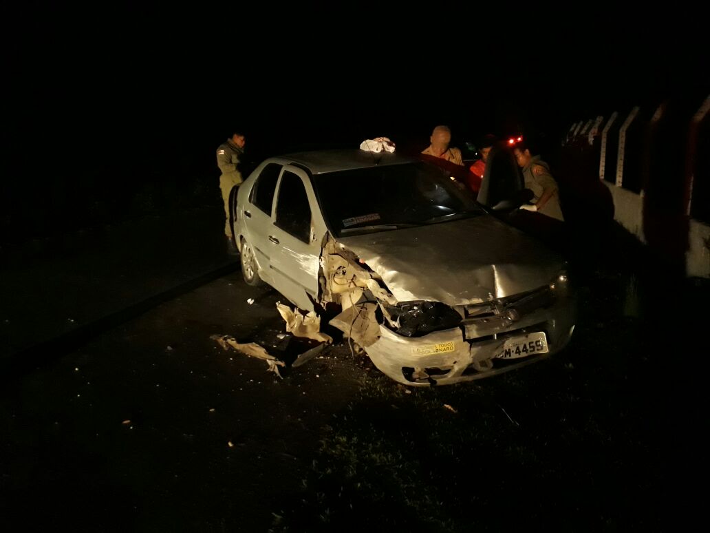 Acidente deixa três pessoas feridas na AM-010