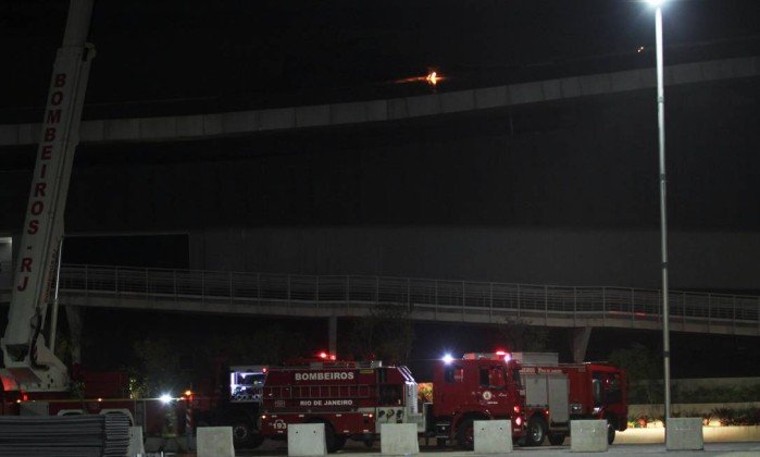 Novo incêndio atinge lona do Velódromo no Parque Olímpico