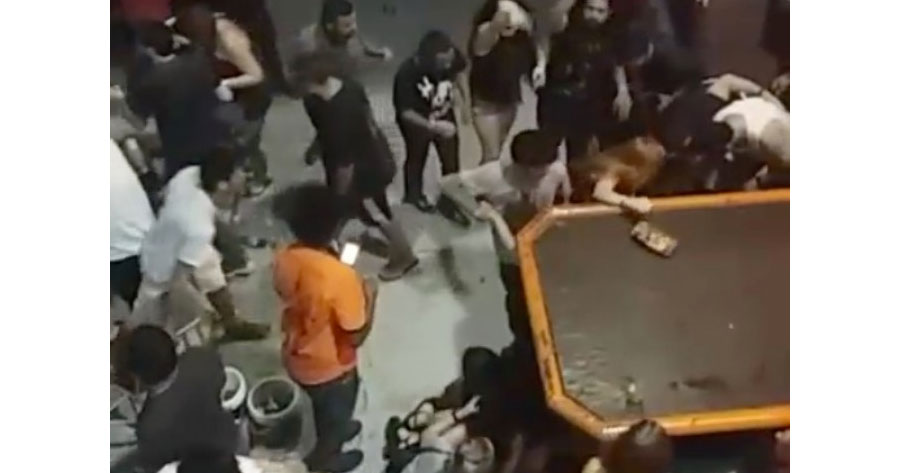 Vítima procurada após ser atingida por delegado no Porão aparece e faz desabafo no facebook