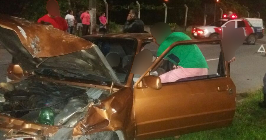 Em Manaus, homem fica ferido após acidente grave em avenida