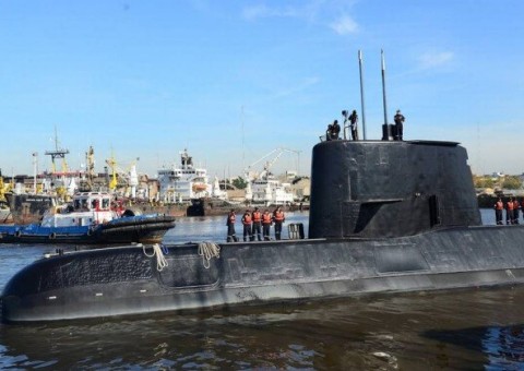 TV revela última mensagem do submarino desaparecido San Juan 
