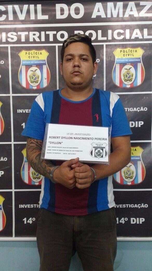 Em Manaus, homem suspeito de ameaçar moradores com arma é preso após denúncia