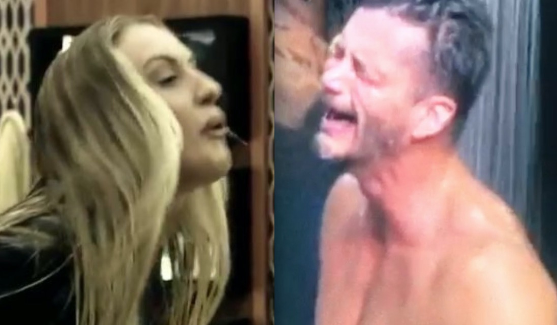  Assista à briga de Marcos e Monick com direito a cusparada e choros desesperados