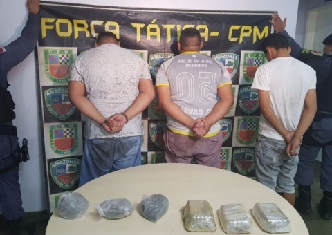 Suspeito de ajudar comandante do tráfico é preso com drogas em Manaus