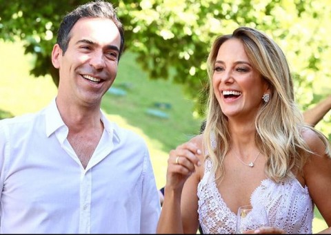 Cesar Tralli e Ticiane Pinheiro se casam em cerimônia luxuosa; Veja fotos