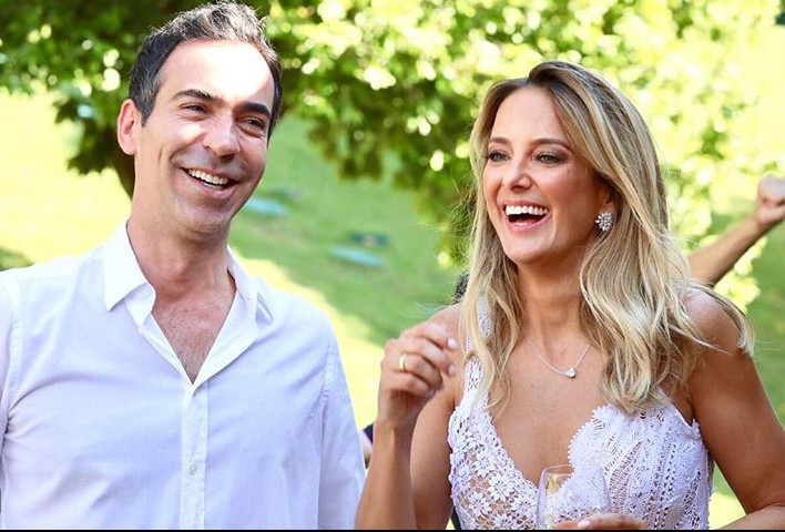 Cesar Tralli e Ticiane Pinheiro se casam em cerimônia luxuosa; Veja fotos