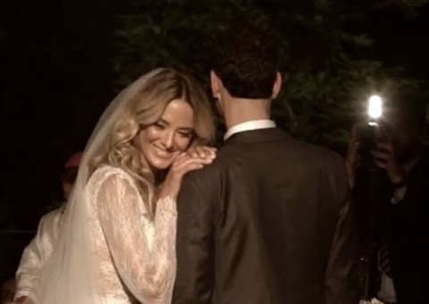 Ticiane Pinheiro e César Tralli se casam em Campos de Jordão