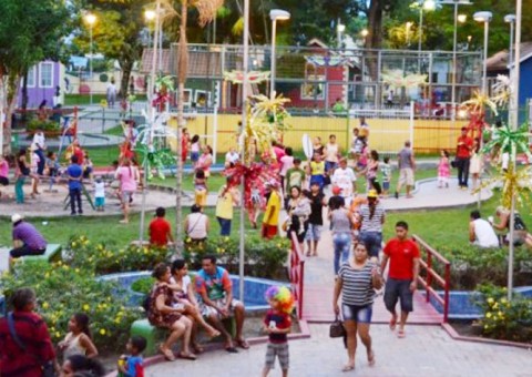 Papai Noel chega ao Parque Cidade da Criança com programação especial neste domingo