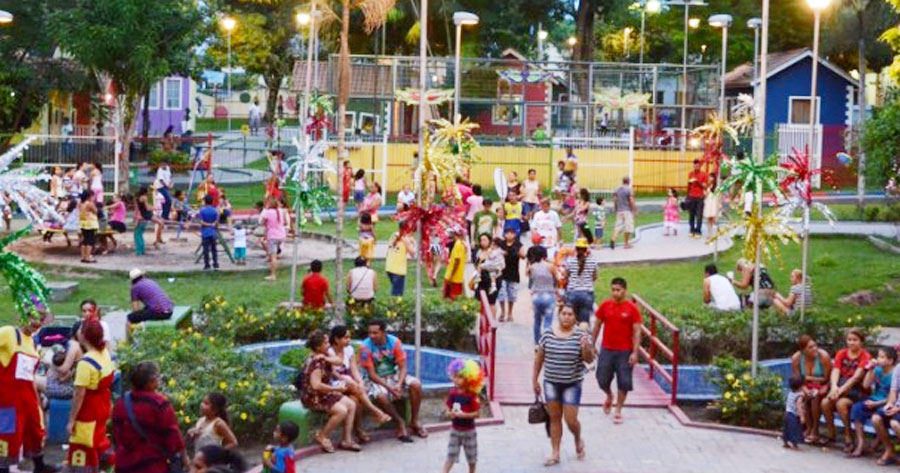 Papai Noel chega ao Parque Cidade da Criança com programação especial neste domingo