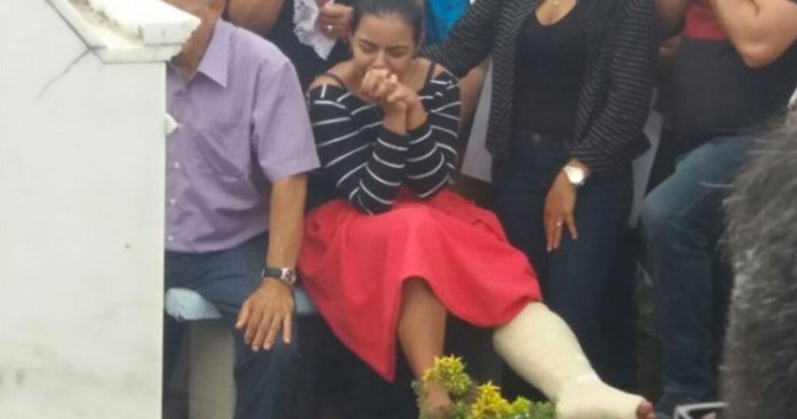 Esposa de advogado morto no Porão pode ter perna amputada