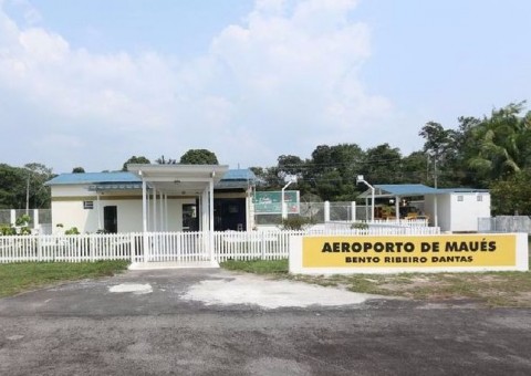 Maués inaugura novo aeroporto com exposição sobre os Sateré Mawé