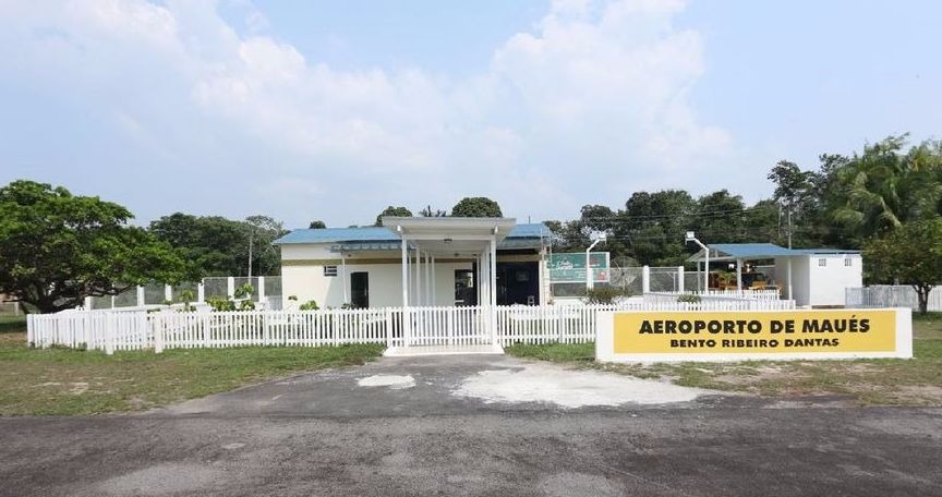 Maués inaugura novo aeroporto com exposição sobre os Sateré Mawé