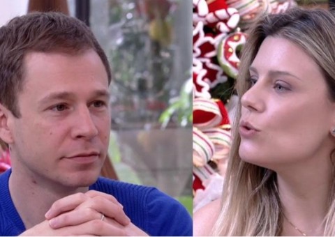 Mulher de Tiago Leifert reclama de falta de sexo ao vivo na TV