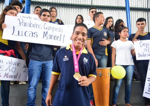 Paratleta Amazonense é recebido com festa após ouro inédito em competição internacional  