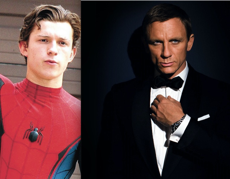 Tom Holland quer interpretar o novo James Bond nos cinemas