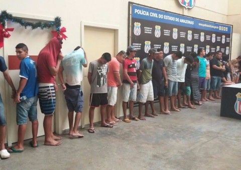 Mais de 20 pessoas são presas durante operação ‘Impacto de Segurança’ em Manaus