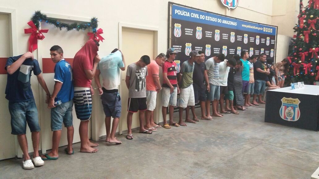 Mais de 20 pessoas são presas durante operação ‘Impacto de Segurança’ em Manaus