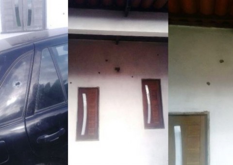 Casa de vereador do PT é fuzilada na madrugada 