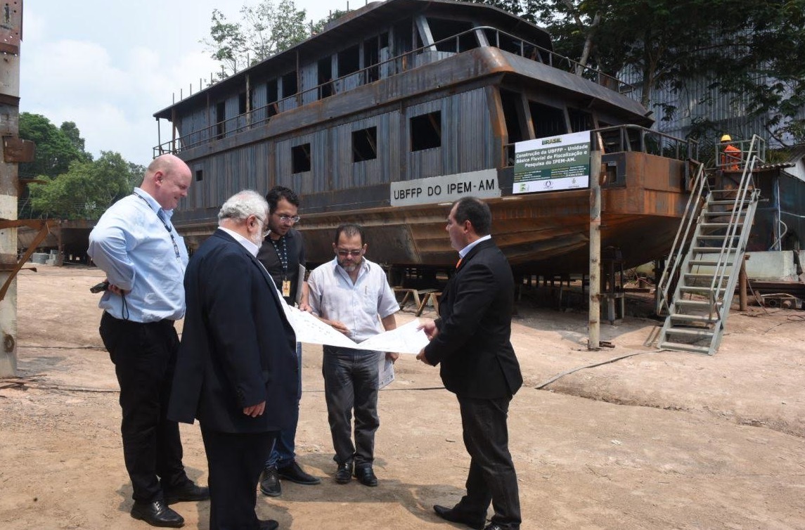 Amazonas terá primeira embarcação de fiscalização e pesquisa cientifica da América Latina